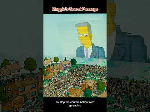 Maggie's Secret Passage #foryou #simpsons #shorts #movie