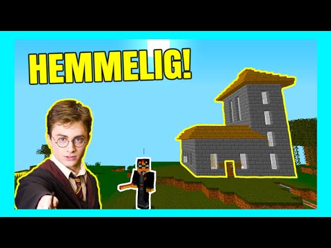 😲HARRY POTTER'S HEMMELIGE BASE!!😲 - Dansk Minecraft