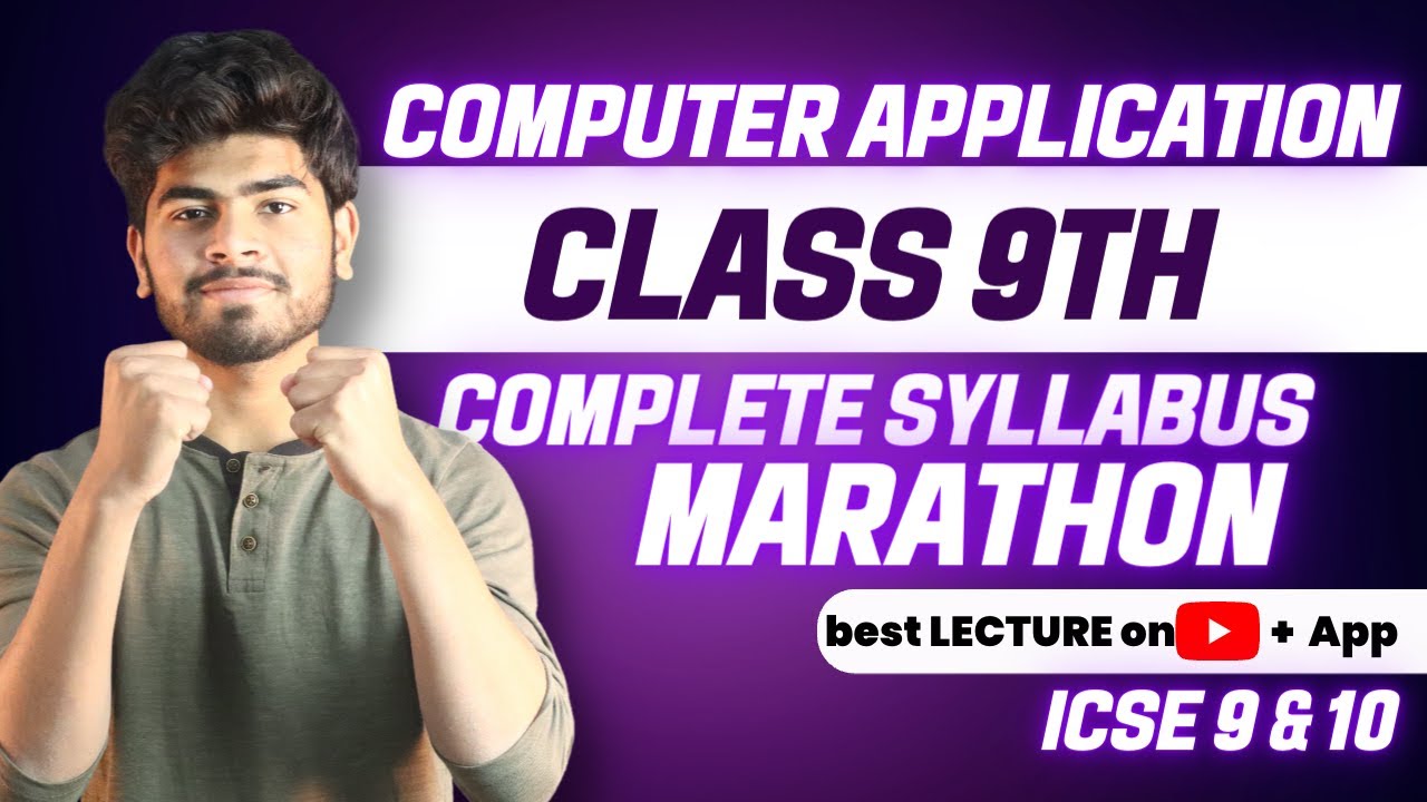 ICSE Class 9th Computer Complete Syllabus Marathon | ICSE 9 & 10 | Java Programming from Starting