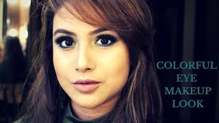 Image for video on Colourful eye makeup look by Makeup And Fashion Diaries
