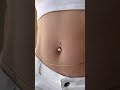 Changing My Belly Ring From 12mm Down To 8mm