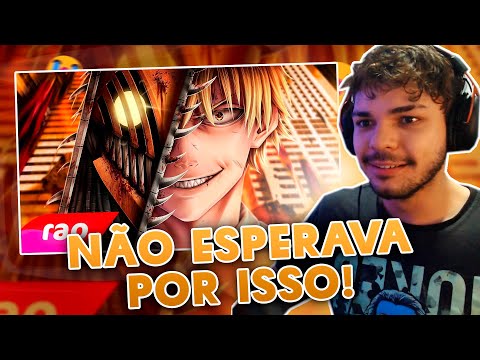 (AINDA BEM QUE N&Atilde;O ENTENDI!) React Rap do Denji (Chainsaw Man) - O MALDITO DEM&Ocirc;NIO DA MOTOSSERRA