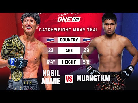 Nabil Anane vs. Muangthai | Muay Thai Full Fight