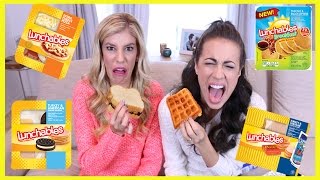 Tasting Gross Lunchables (w/ Colleen Ballinger Evans and Rebecca Zamolo)
