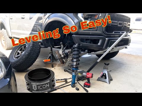 HOW TO LEVEL A 2017-19 FORD RAPTOR. INSTALLING MID-PERCH ON 2017-19N FORD RAPTOR.