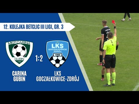Carina Gubin - LKS Goczałkowice 1:2 - skrót meczu - 11.10.2025r.