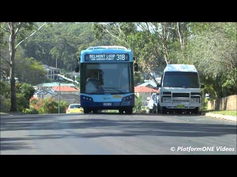 Second last Newcastle Route 318 bus