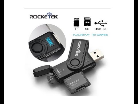 USB 3 0 Memory Card Reader Rocketek