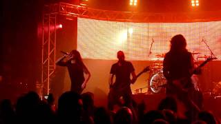 Channel Zero + Phil Demmel ( Machine Head) - Raining Blood - AB Brussels 14.01.2011