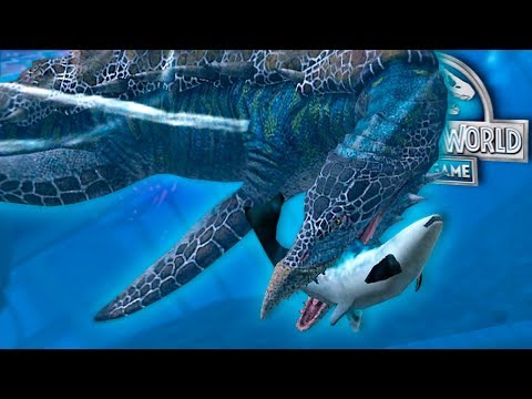 LEPTOSTEGA UNLOCKED | 2ND AQUATIC HYBRID! - Jurassic World - The Game | Ep. 292