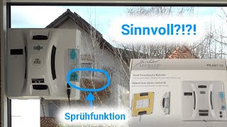 Fensterputzroboter HOBOT-298 Unboxing und Review - Sichler PR-041 V4 - Mit Sprüh-Funktion