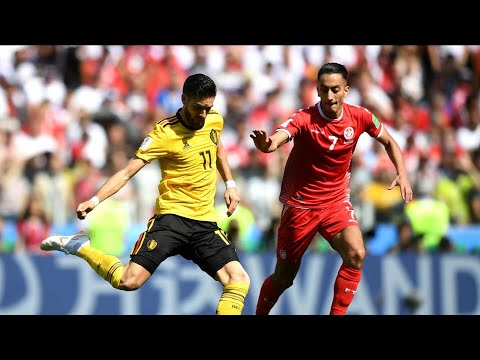 Belgium vs Tunisia goal of Bronn