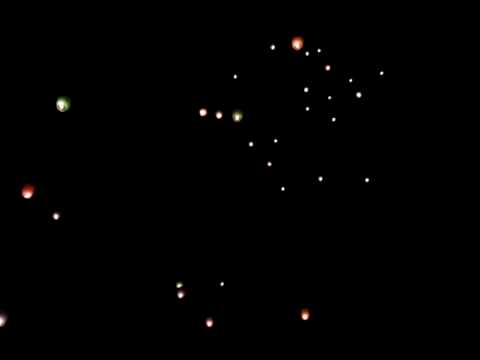 Lampioane zburătoare pe cerul din Baia Mare