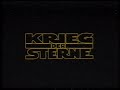 Die Rückkehr Der Jedi Ritter 1995 VHS Intro Deutsch