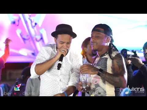 Kes x Kerwin Du Bois x Teddyson John - Haze Riddim [LIVE] @ The 2017 Ubersoca Cruise [HD]