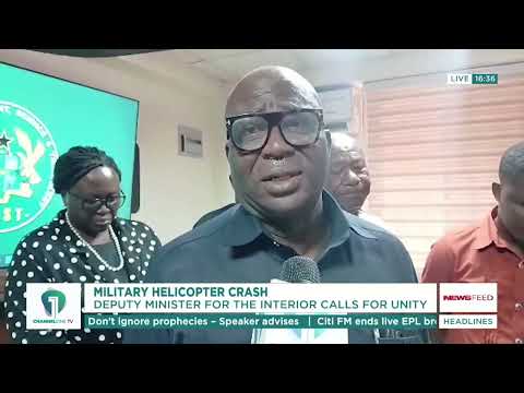 Deputy Interior Minister Urges Unity After Tragic Military Helicopter Crash | News Feed