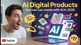 Digital Products You Can Create With AI in 2026 (FULL Beginner to Advanced Guide)