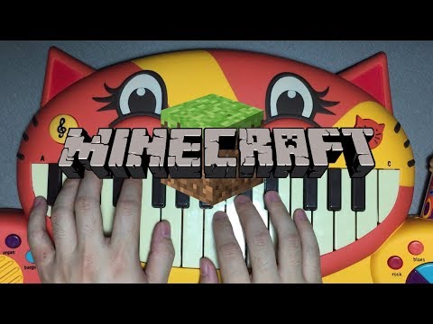 EPIC! Minecraft Soundtrack on a Cat Piano!