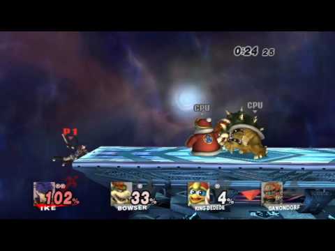 Super Smash Bros. Brawl (Events) Boss # 30: Bowser, King DeDeDe and Ganondorf