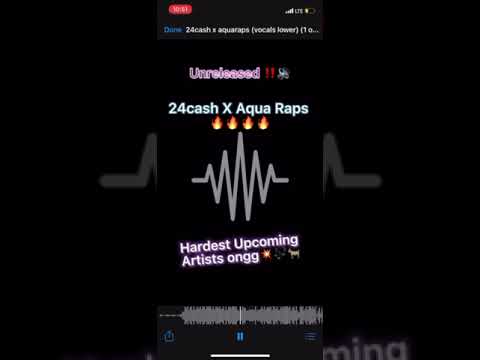 Unrelease LEAK 24CASH X AQUA RAPS