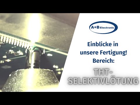 Unsere THT Selektivlötanlage ERSA | A+B Electronic