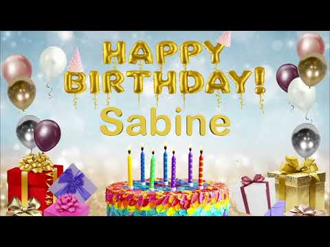 Sabine - Happy Birthday to You