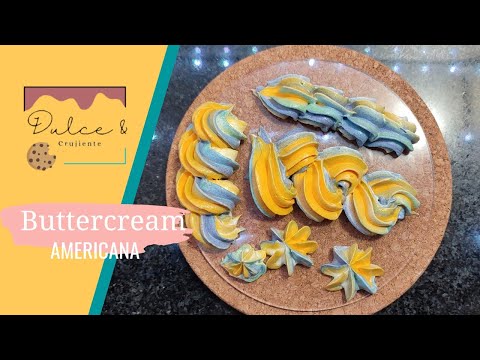 Cómo hacer Buttercream américa
