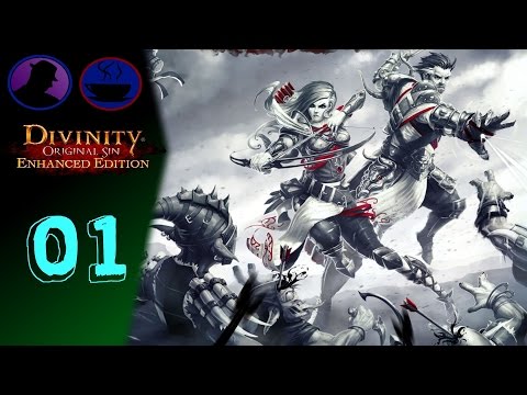 Let's Play Divinity Original Sin Enhanced Edition - Part 1 - Rogue & Battlemage!