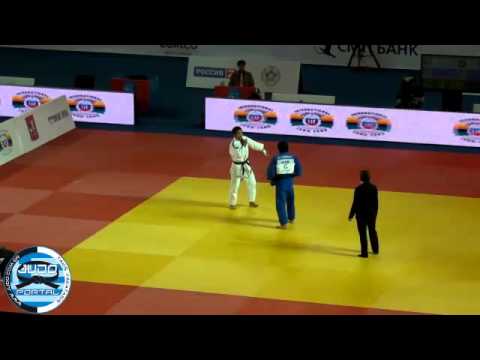 Judo Grand Slam Moscow 2012 Semifinal -66kg SANJAASUREN (MGL)-FARMONOV  (UZB)