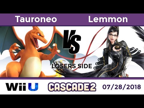 Cascade 2 Singles: Losers Top 12 - Tauroneo (Charizard) vs Lemmon (Bayonetta, Zero Suit Samus)