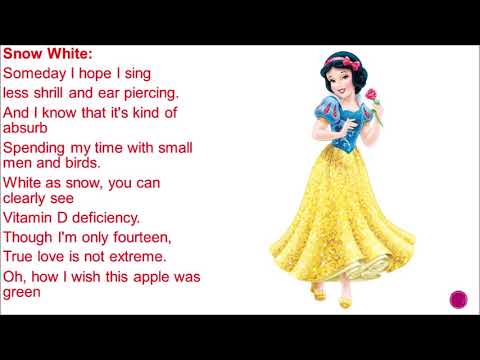 Disney Disorders Lyrics