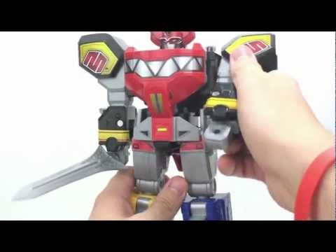 Video Review of the 2010 Mighty Morphin Power Rangers: Megazord