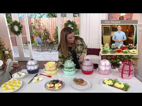 Dash Deluxe Express Two-Tier Egg Cooker on QVC