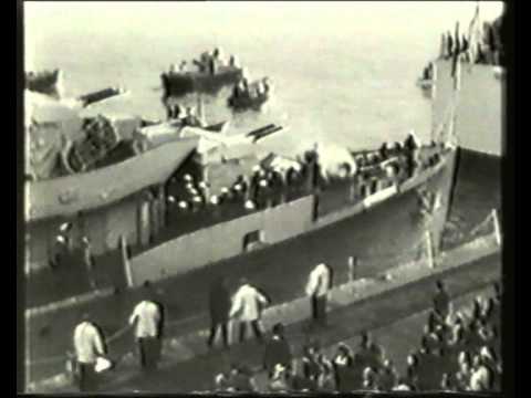 H.M.S. Amethyst back in Plymouth.wmv