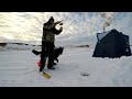 Video Thumbnail for Bent Up On Walleye's! Wood Stove Hot Tent Ice Fishing!