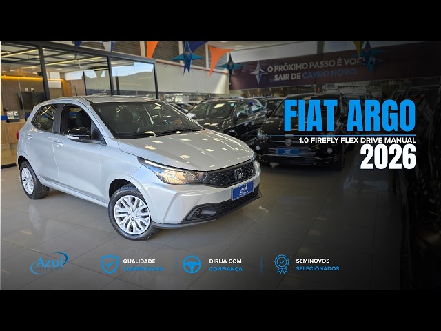 Vídeo FIAT ARGO 1.0 FIREFLY FLEX DRIVE MANUAL