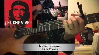 NÂ° 266 - tuto guitare dy©butant - Hasta Siempre - Natalie Cardone