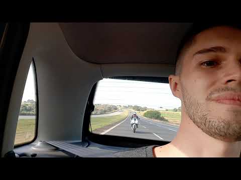 Ferrari tomando benga de Gol G3  turbo....