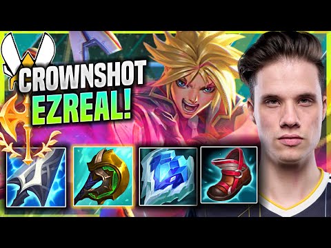 CROWNSHOT IS A GOD WITH EZREAL! - VIT Crownshot Play Ezreal ADC vs Twitch! | Patch 11.15