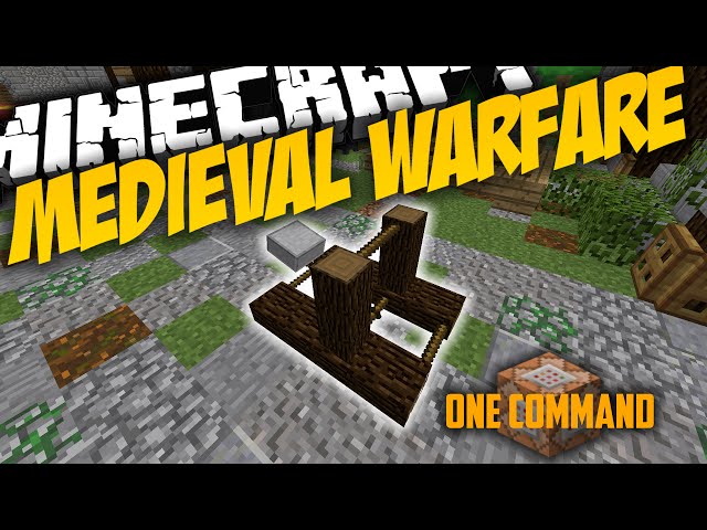 Medieval Warfare In Two Commands Pvp Gamemode Minecraft Map