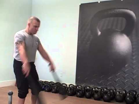 20 lb clubbell swipes x 10