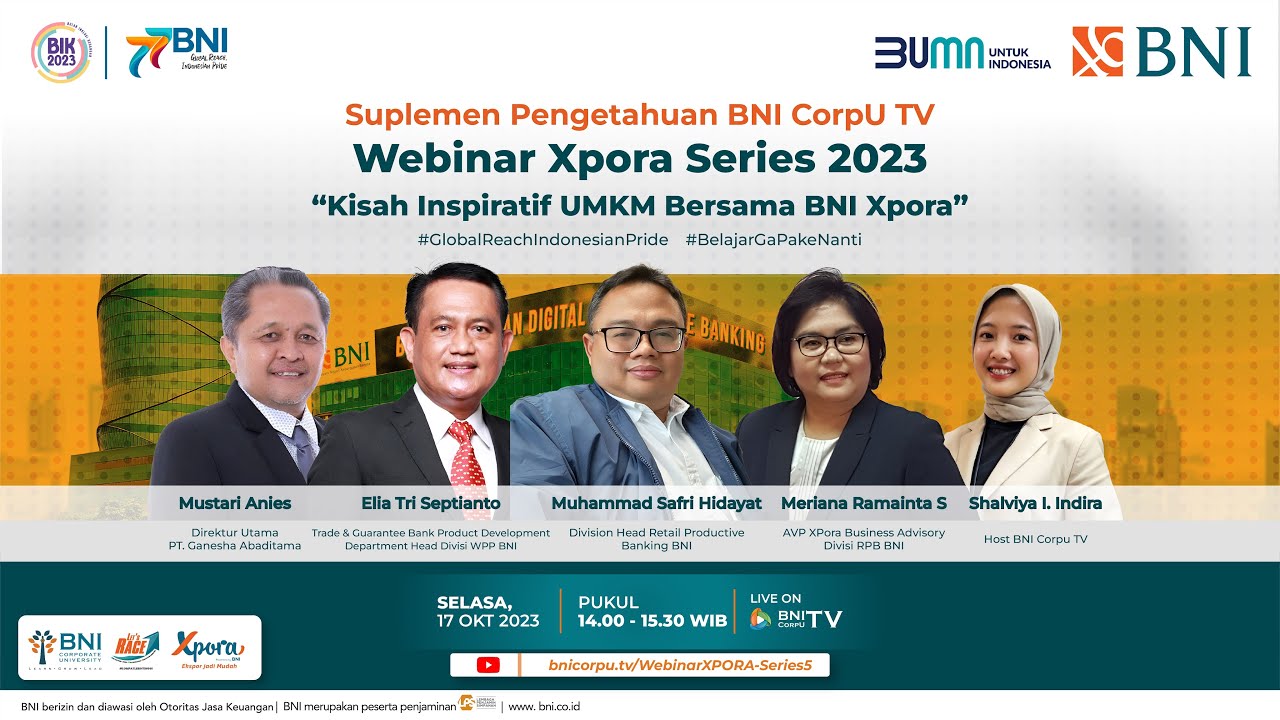 Webinar Xpora Series 2023: 