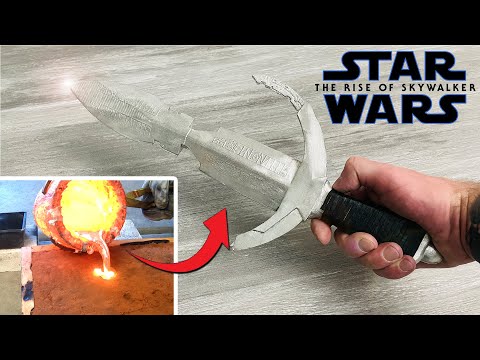 Casting Ochi's Dagger From The Rise Of Skywalker - Aluminum Sith Dagger
