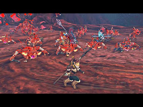 Demon Army Fight Scene (Zelda Tears of The Kingdom) 4K ULTRA HD