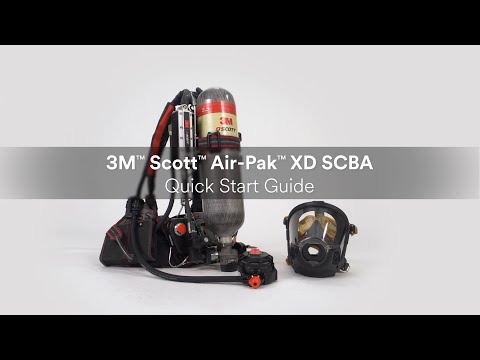 3M™ Scott™ Air-Pak™ XD SCBA | Guía de inicio rápido