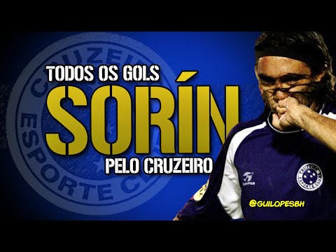Sorín - Todos os gols pelo Cruzeiro - INÉDITO NO YOUTUBE