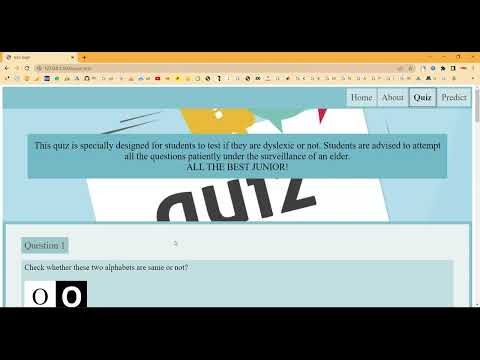 Dyslexia Prediction Flask App Prediction in Python Projects