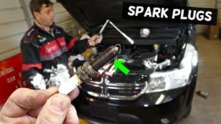 DODGE JOURNEY SPARK PLUGS REPLACEMENT 3.6 V6 FIAT FREEMONT