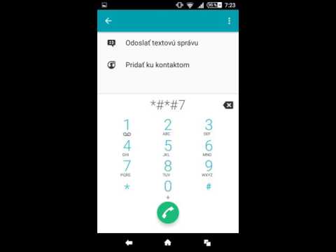 Secret service menu on Xperia M4