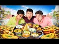 Chinese Guys Try EVERY Indian Street Food